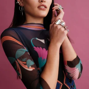 PEACE AND CHAOS EPOQUE LONG DRESS