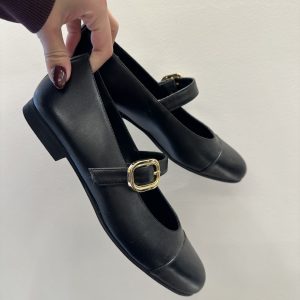 IRIS SHOES Μαύρη μπαλαρίνα