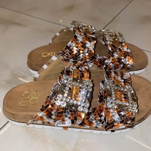 MODE EMMA LAM ORANGE SILVER