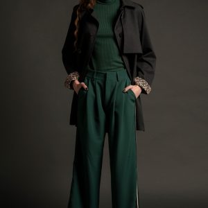 PEACE AND CHAOS FOREST GREEN PANTS
