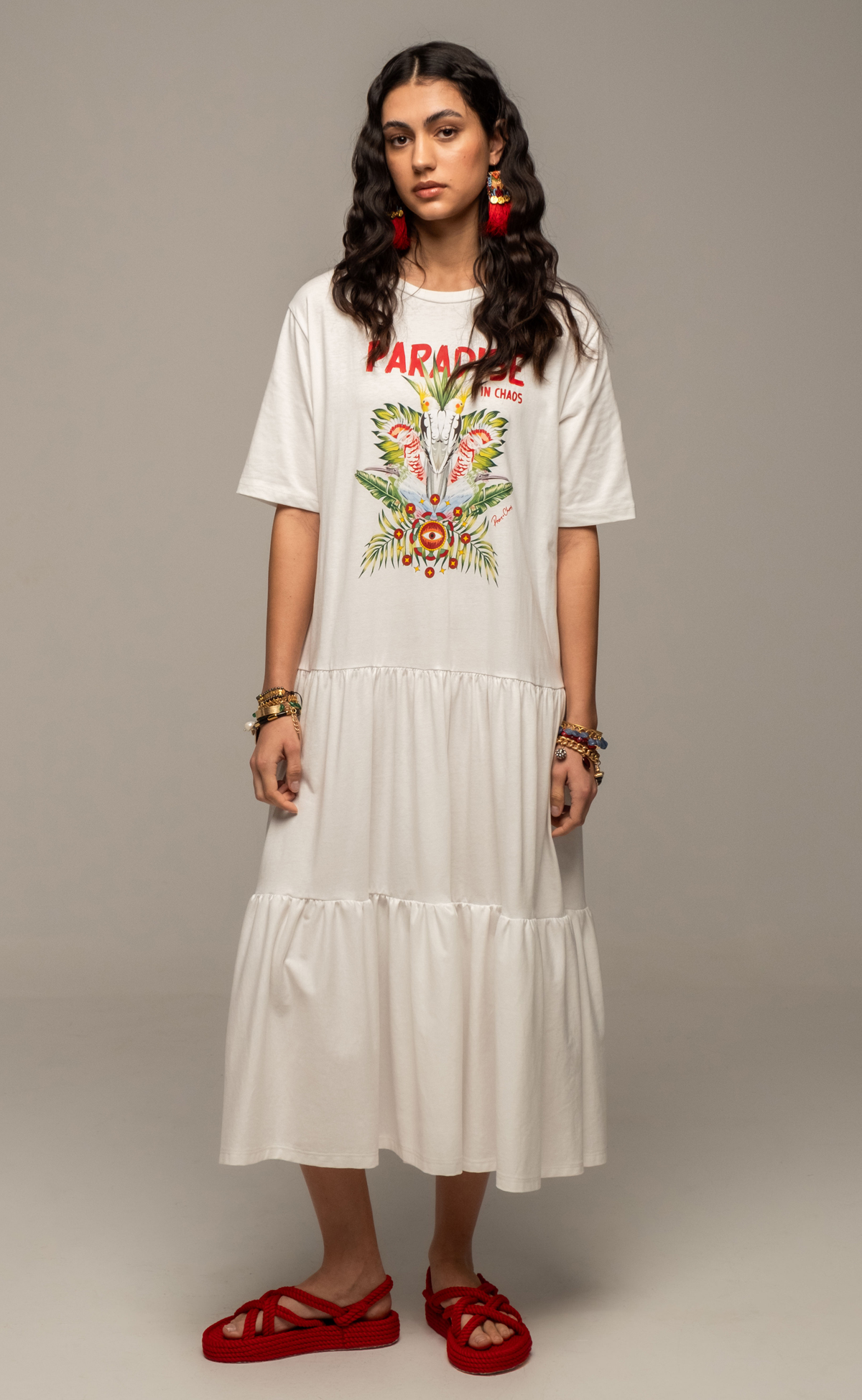 Peace and chaos Eden Dress