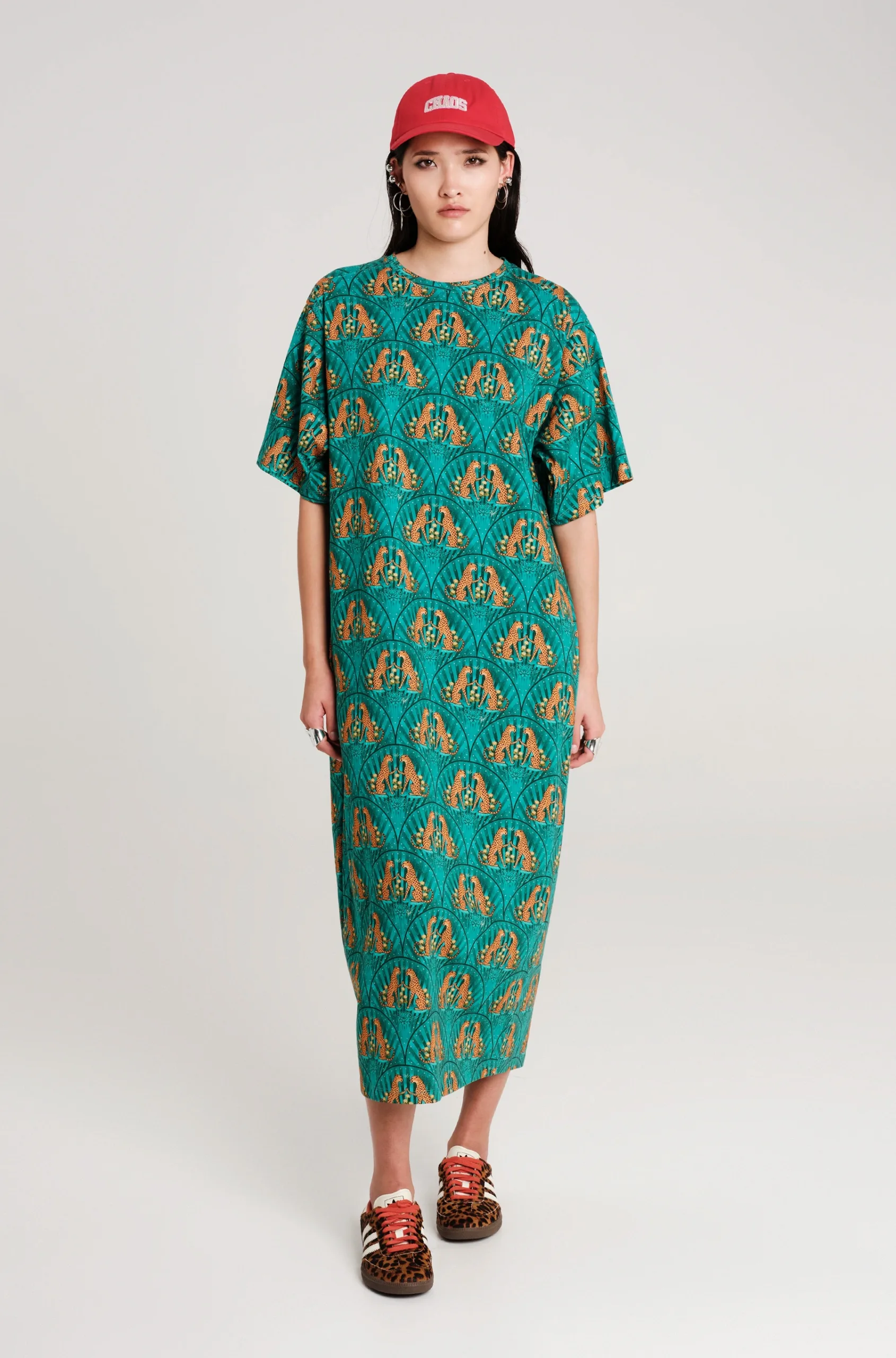 PEACE AND CHAOS EMERALD DRESS - Image 2