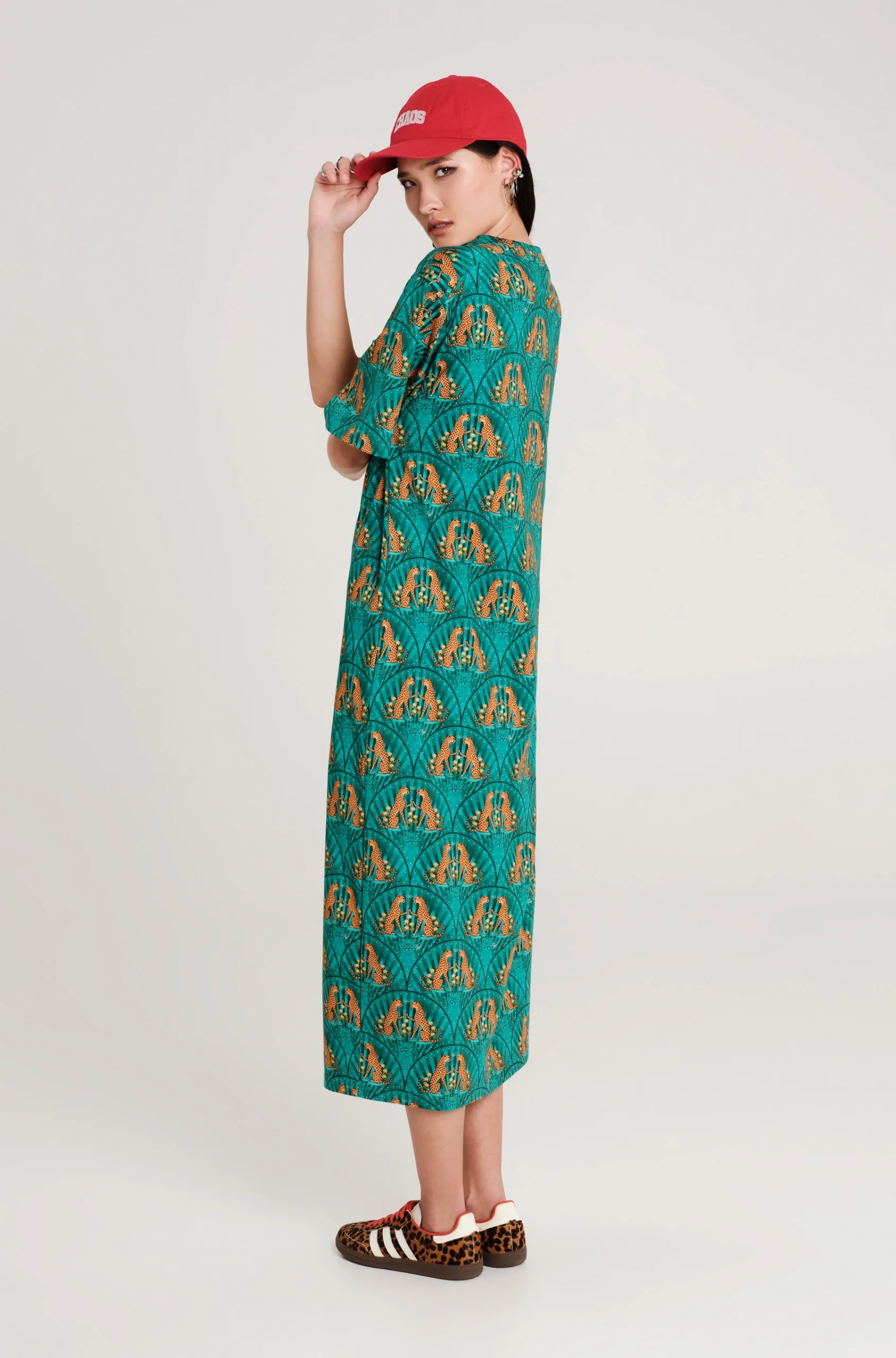 PEACE AND CHAOS EMERALD DRESS - Image 4