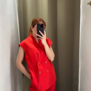 Κόκκινο Γιλέκο Matis Fashion