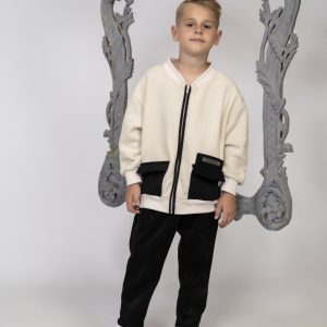 MINIMO FLEECE ΖΑΚΕΤΑ & ΣΟΥΕΤ ΠΑΝΤΕΛΟΝΙ ΣΕΤ ΕΚΡΟΥ