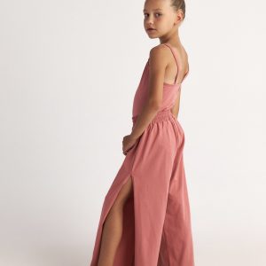 T7223 Ballet School Body And Wide Leg Pants Set