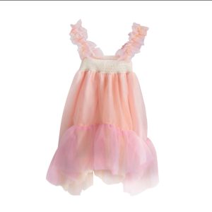 T7259 The Flower Girls Colorful Cake Baby Dress