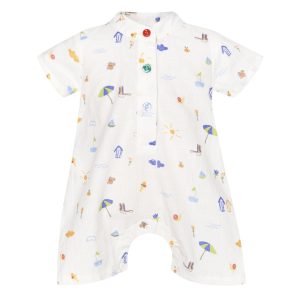 T7300 Islander Mao Baby Playsuit