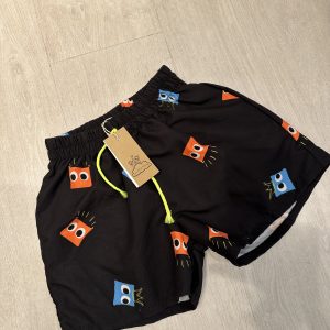 HAPPY MARSHMALLOW SQUARES ALLOVER SHORTS