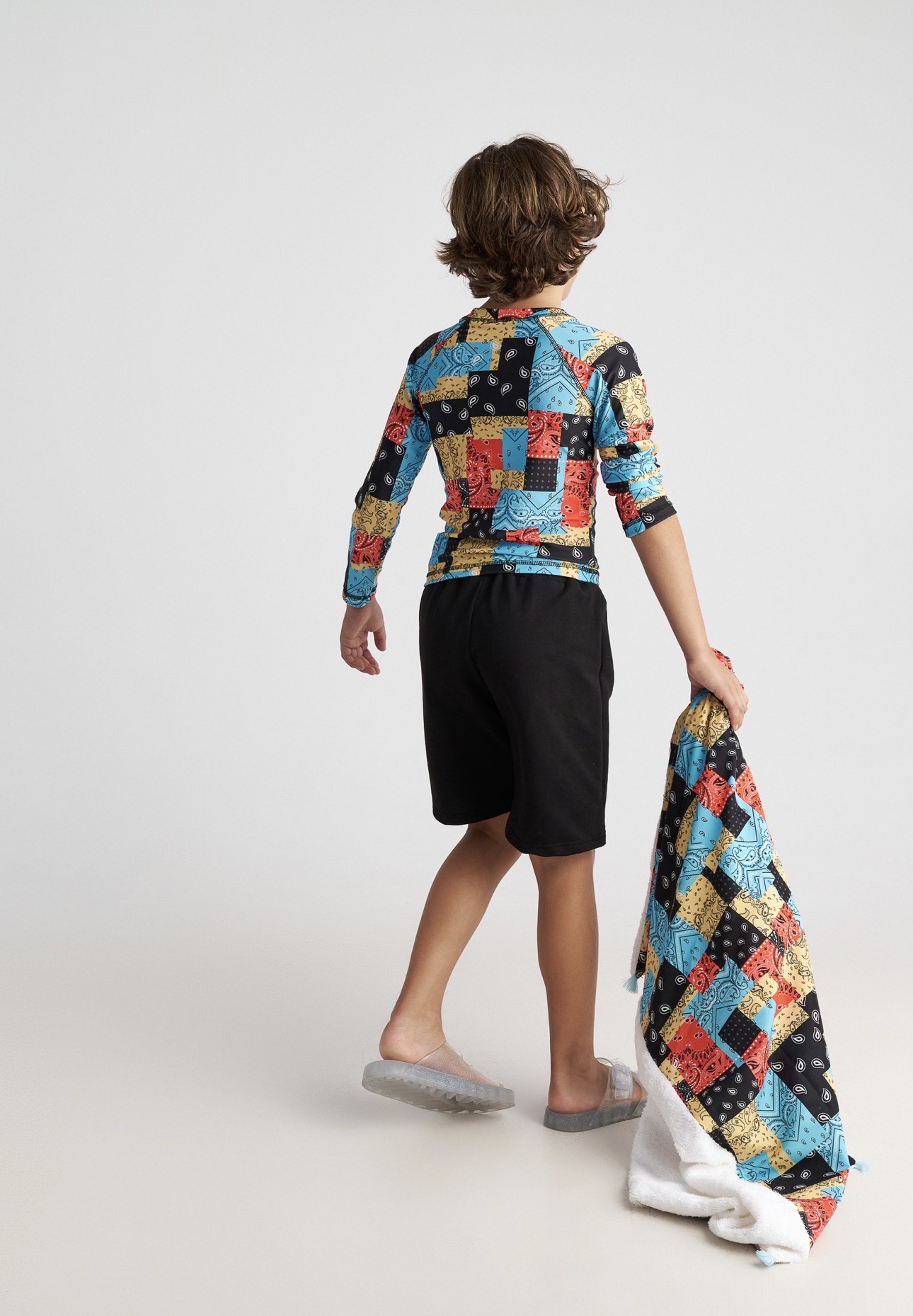 T7468 Little Pirate Allover Long Sleeve Top - Image 2