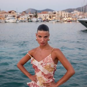 ELENA RUFFLE DRESS
