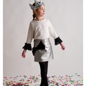 Φούστα Metallica Pleather Bow Two In A Castle (T6671)