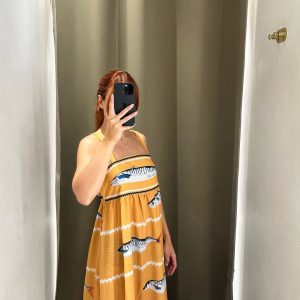 Yellow dress