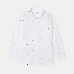Πουκάμισο 4110 Λευκό Regular Fit