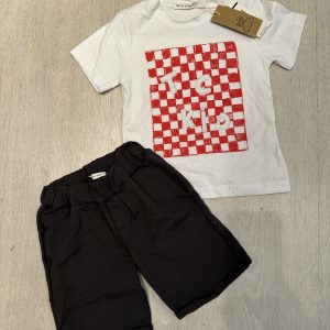 T6368 Σετ Βερμούδα T-shirt