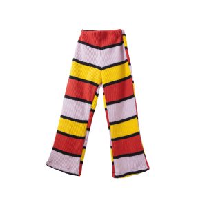 T5515 ARIA KNITTED STRIPED FLARE PANTS KID