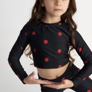 T7700 Polka Dots Athletic Set