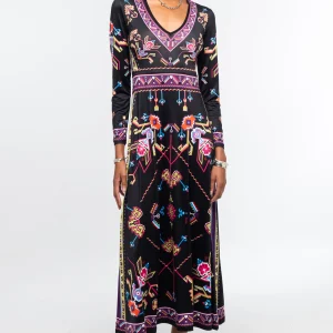 EMBLEM LONG DRESS