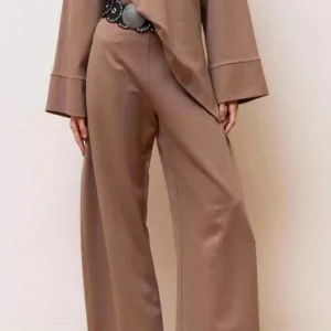 NEMA RESORTWEAR Παντελόνι Barrel CARAMEL